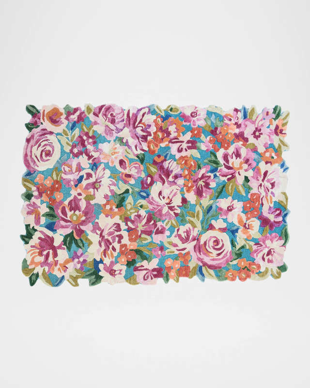 Magic Garden Rug, 5' x 8'